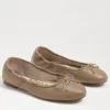 The Classic Ballet in Soft Beige Leather