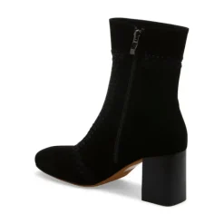 The Crochet Stitch Bootie in Black