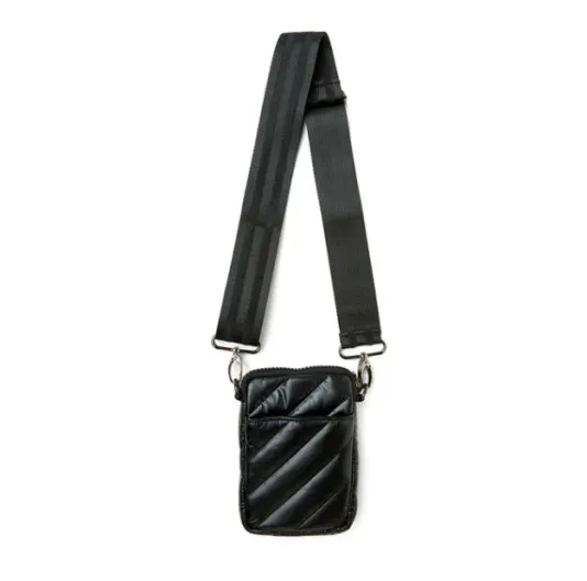 The Diagonal Cell Bag 2.0 in Pearl Black