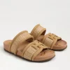 The Dual Band Footbed Sandal in Sand