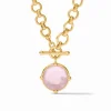 The Honeybee Demi Necklace in Iridescent Rose