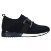 The Knit Slip On Sneaker with Link in Navy
