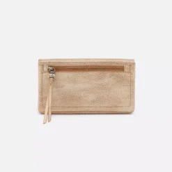 The Lumen Bifold Wallet in Gold Foil