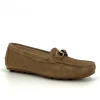 The Moccasin with Bamboo Bit in Sabbia