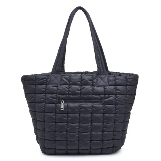 The Nylon Puffer in Black