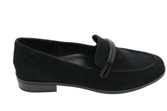 The Pave Loafer in Black