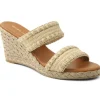 The Raffia 2 Band Espadrille in Sand