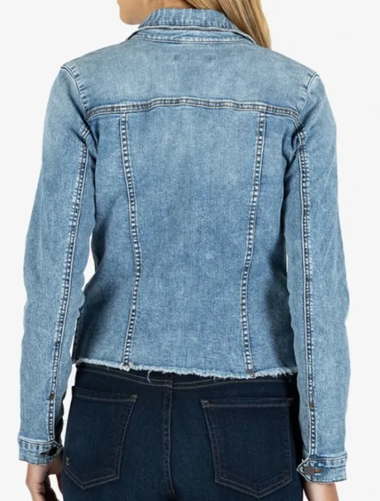 The Raw Hem Jean Jacket in Standard