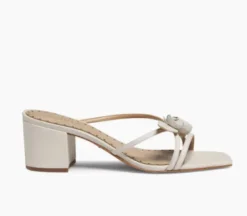 The Rose Bud Sandal in Pearl