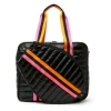 The Tennis Tote in Pearl Black