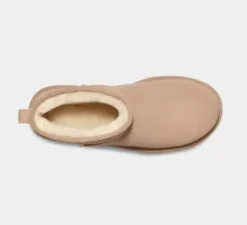 The Ugg Classic Ultra Mini Platform Boot in Sand