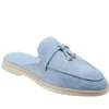 The Unlined Gum Sole Loafer Mule in Sky