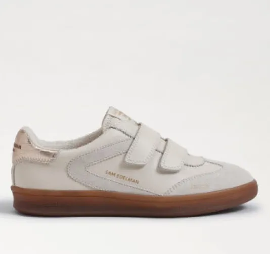 The Velcro Sneaker in Ivory White