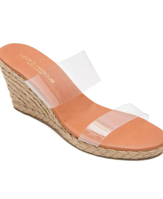 The Vinyl Espadrille in Clear
